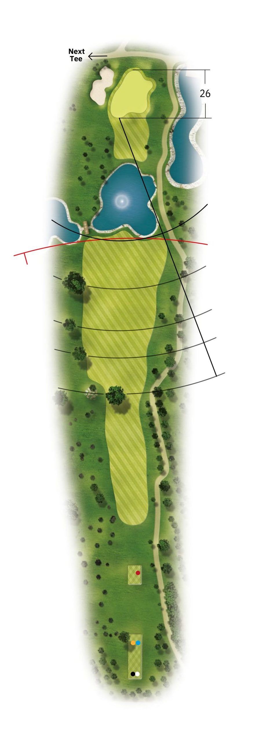 Lauro Golf Hoyo 9